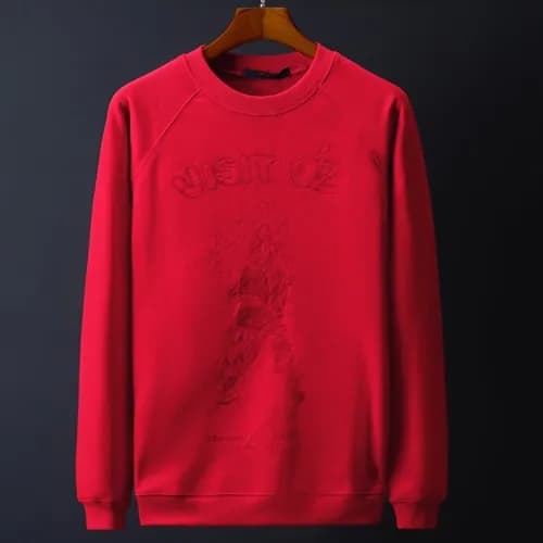 LouisVuitton 2019 Mm/Wm Logo Wolf Cotton Hood Tee … - 1