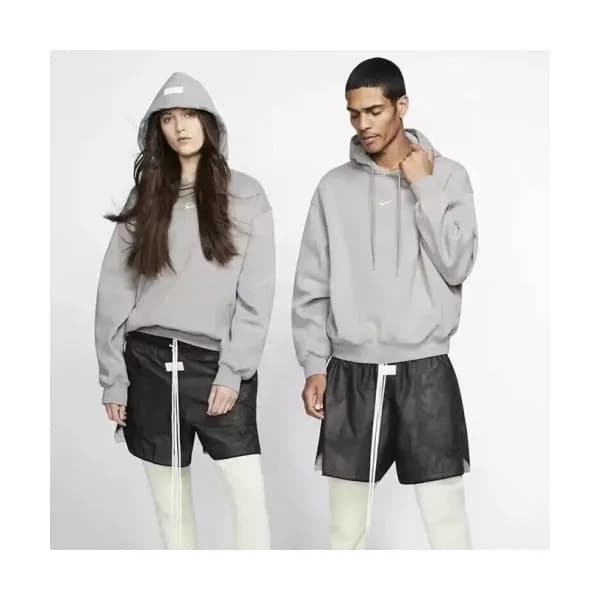 Fear of god x Nike 2019 Unisex Logo Cotton Hoodie … - 1