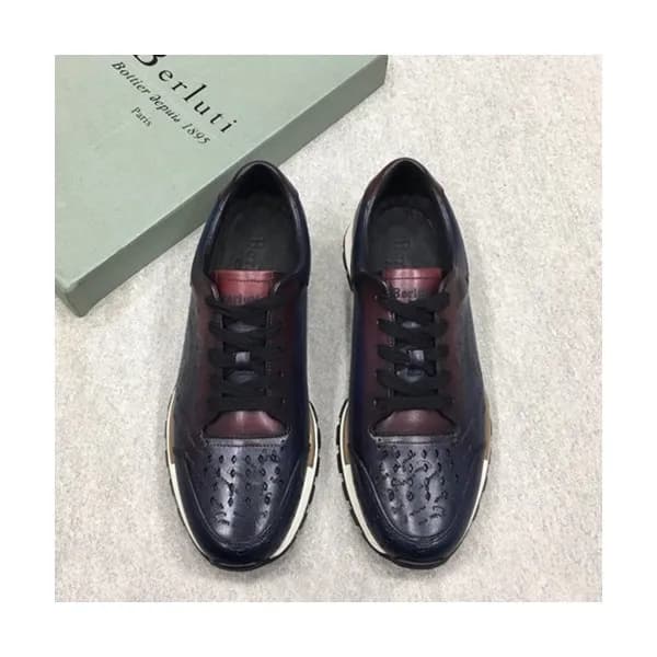 Berluti 2019 Mens Leather Sneakers - 벨루티 2019 남성용… - 1