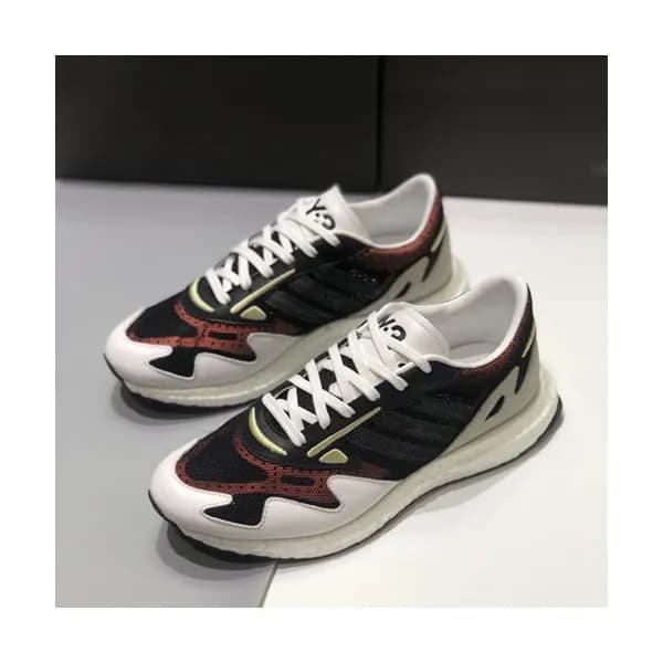 Y-3 2019 Mm / Wm Leather Sneakers - 요지야마모토 2019 남여… - 1