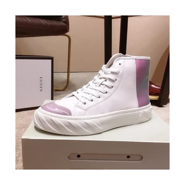 Gucci 2019 Mens Leather Sneakers - 구찌 2019 남성용 레더 … - 1