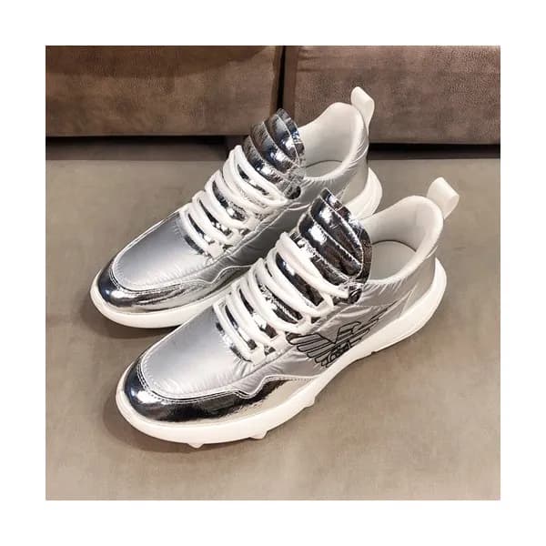 Armani 2019 Mens Leather Sneakers - 알마니 2019 남성용 … - 1
