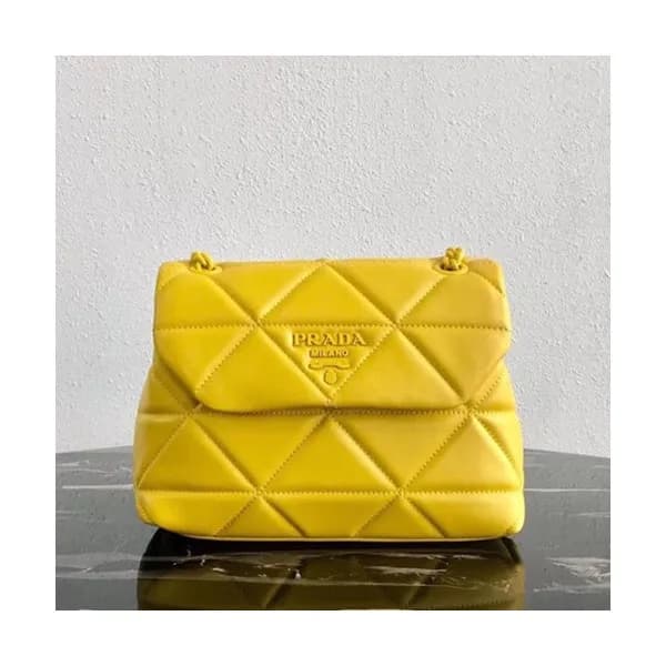 Prada 2019 Leather Shoulder Bag,24cm - 프라다 2019 여… - 1