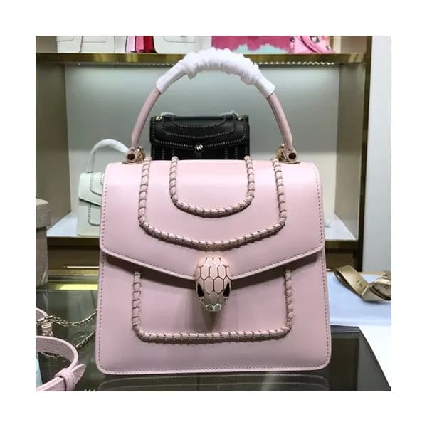 Bvlgari 2019 Serpenti Chain Tote Shoulder Bag,18CM… - 1