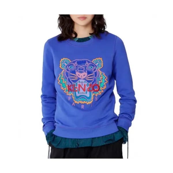 Kenzo Mens Blue Sweatshirts - 겐조 2019 남성 기모 맨투맨 Ke… - 1
