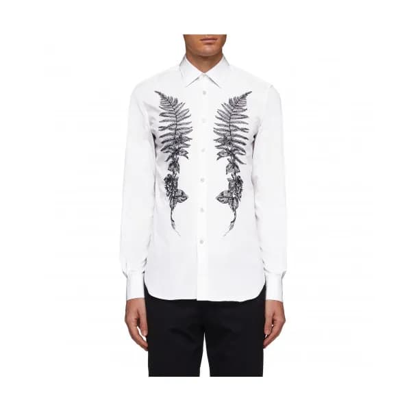 Alexander McQueen 2019 Mens Business Cotton Tshirt… - 1