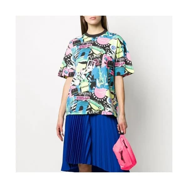 [발렌시아가]Balenciaga 2020 Mm/Wm Logo Cotton Short Sle… - 1