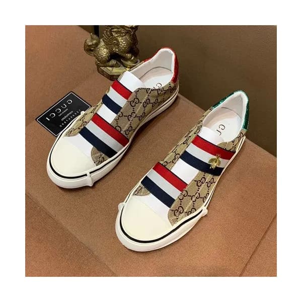 Gucci 2020 Mens Denim Sneakers - 구찌 2020 남성용 데님 스니… - 1