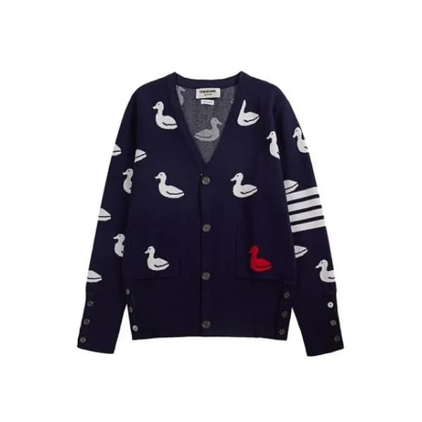 [톰브라운]Thom Browne 2020 Mm/Wm Strap V-neck Cardigan… - 1