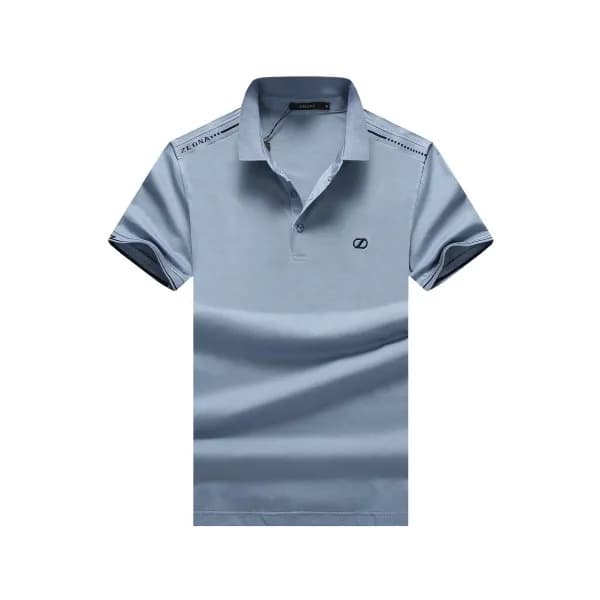 Ermenegildo Zegna 2020 Mens Business Polo Short Sl… - 1