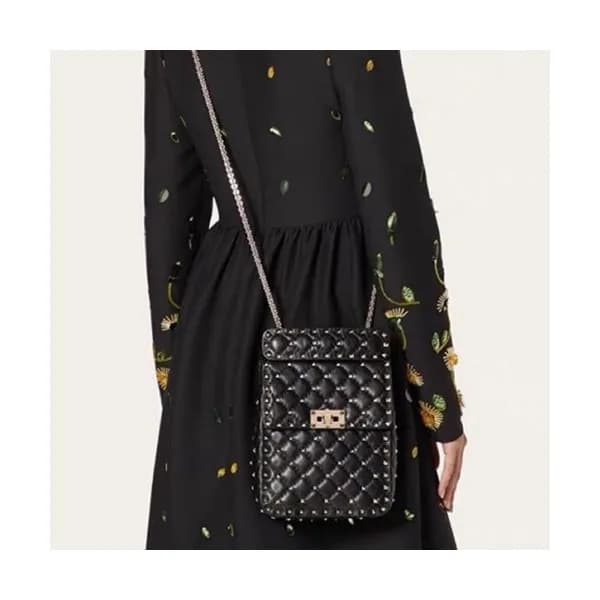 Valentino 2020 Leather Garavani Rockstud Spike Cha… - 1