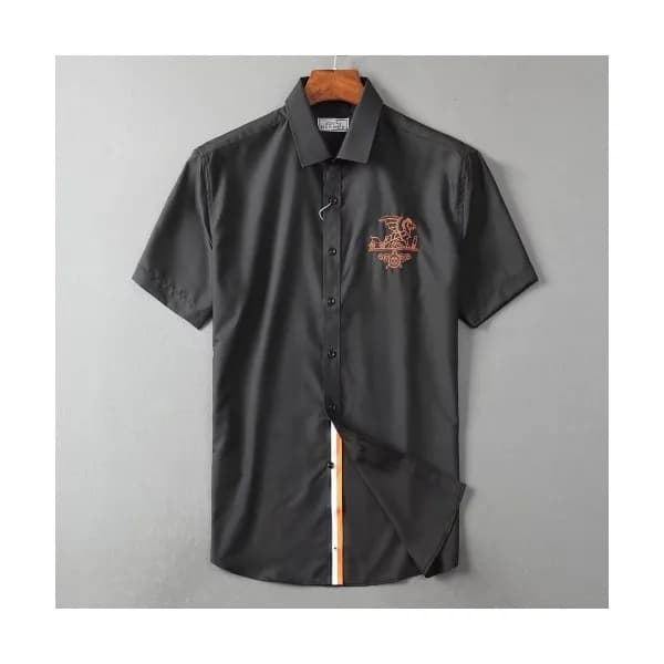 [에르메스]Hermes 2020 Mens Classic Silket Short Sleeve… - 1