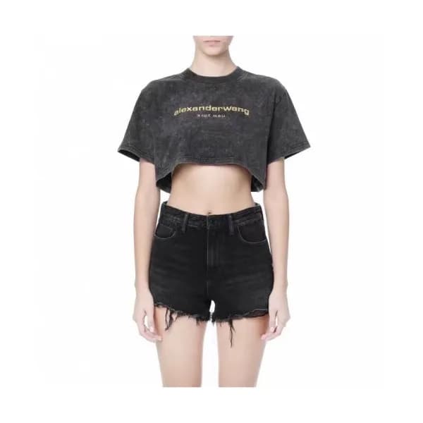 Alexsander Wang Womens Short Sleeved Tshirts - 알렉산… - 1