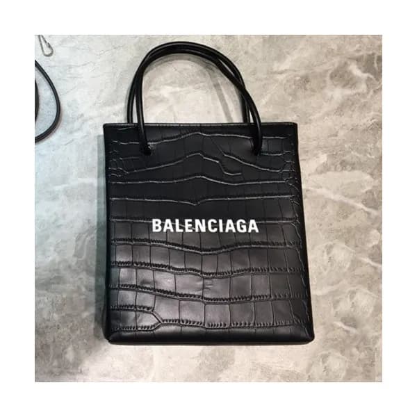 Balenciaga 2020 Leather Mini Tote Shopper Bag,21.… - 1