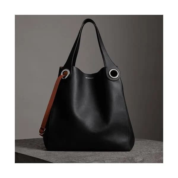 Burberry 2020 Leather Tote Shoulder Shopper Bag, 4… - 1