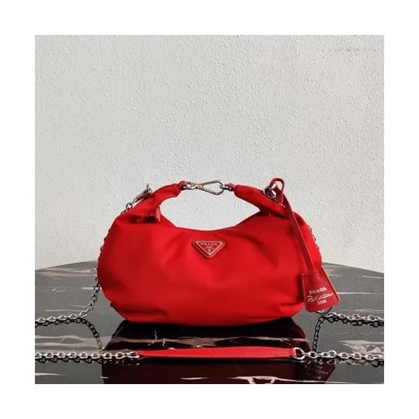 Prada 2020 Nylon Hobo Tote Shoulder Bag,27CM - 프라다… - 1
