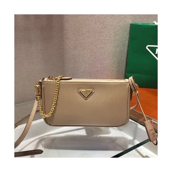 Prada 2020 Women Leather Shoulder Bag ,20CM - 프라다 … - 1