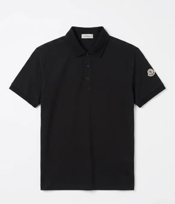 [매장판]Moncler 2022 Mens Logo Short Sleeved Polo Cot… - 1