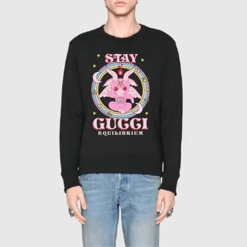 [구찌]Gucci 2020 Mm/Wm Logo Crew-neck Cotton Tshirts… - 1