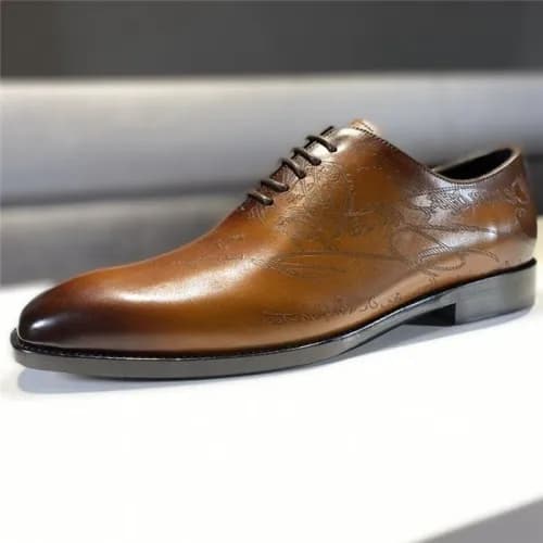 Berluti 2020 Men's Leather Oxford Shoes - 벨루티 … - 1