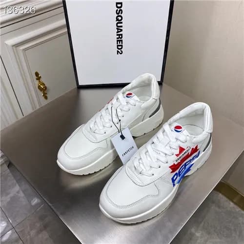 Dsquared 2020 Men's Leather Sneakers - 디스퀘어드 2… - 1