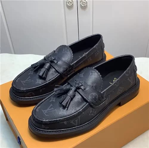 Louis Vuitton 2021 Men's Leather Loafer - 루이비통… - 1
