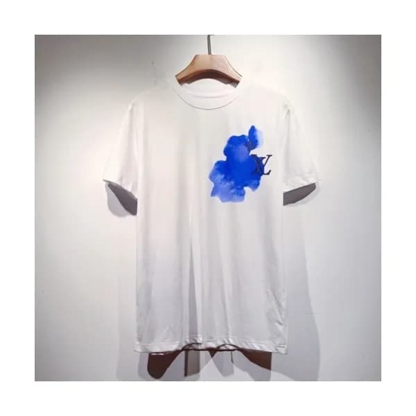 Louis vuitton Mm/Wm Logo Short Sleeved Tshirts Wh… - 1
