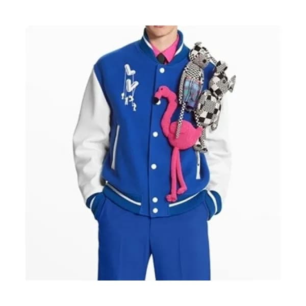 [매장판]Louis vuitton Mens Casual Jackets Blue - 루이비… - 1