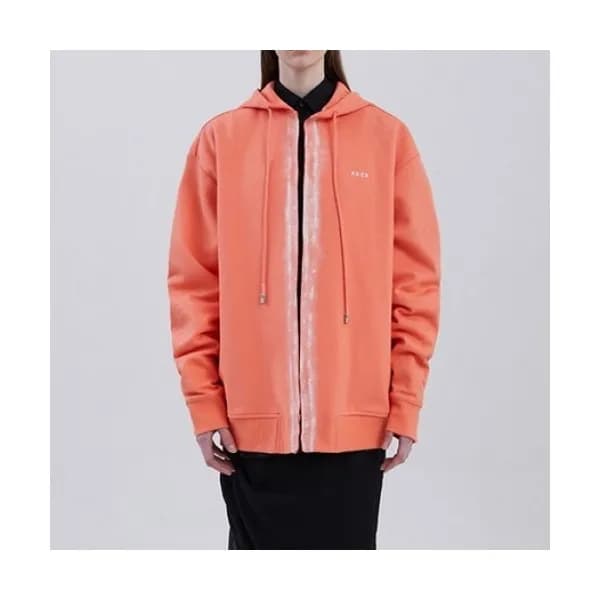 ADER Mens Minimal Cotton Hoodie Pink - ADER 2021 … - 1