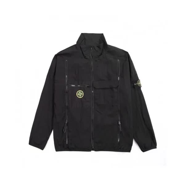 Stone Island Mens Basic Casual Jackets Black - 스… - 1