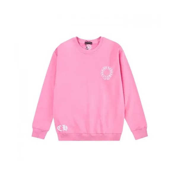 Chrome Hearts Mens Logo Cotton Tshirts Pink - 크롬하… - 1
