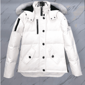Moose Knuckle Womens Logo Duck Down Padding - 무스너클…