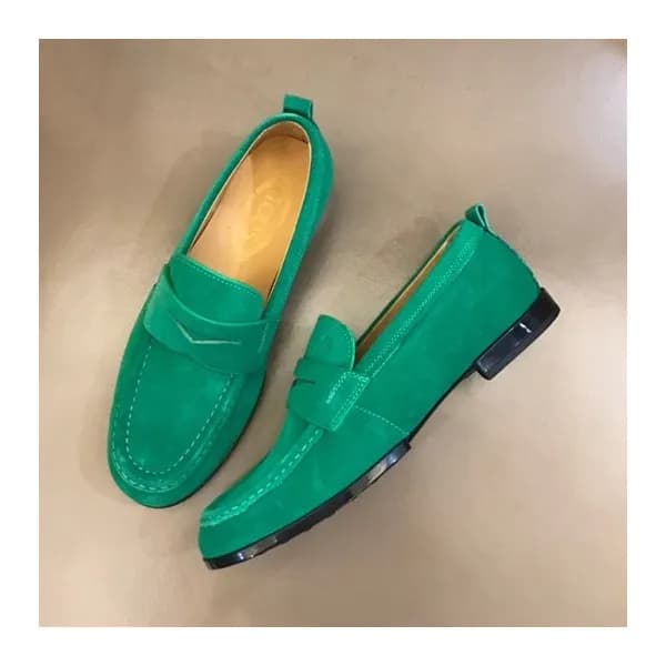 토즈 남성 모던 그린 로퍼 - Mens Green Loafer - toz0277x - 1