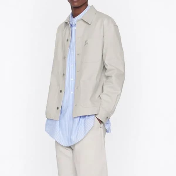 디올 남성 캐쥬얼 베이지 자켓 - Dior Mens Beige Jackets - dio02… - 1