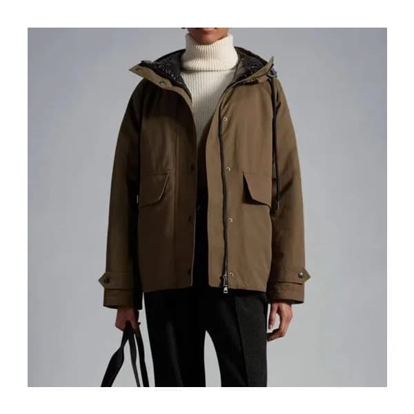 몽클레어 남성 구스다운 카키 패딩 - Moncler Mens Khaki Padding - … - 1