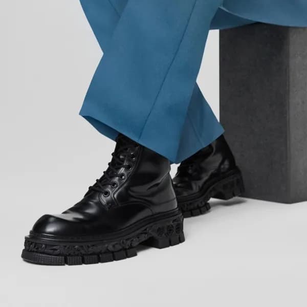 루이비통 남성 블랙 부츠 - Louis vuitton Mens Black Boots - l… - 1
