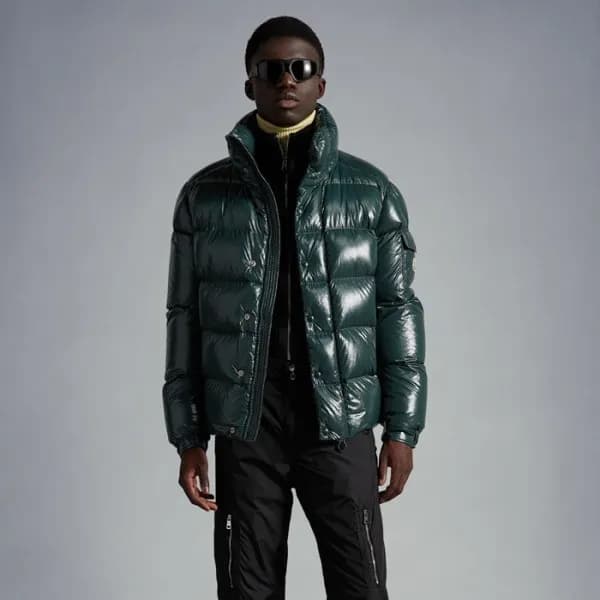 몽클레어 남성 덕다운 그린 패딩 - Moncler Mens Green Padding - m… - 1