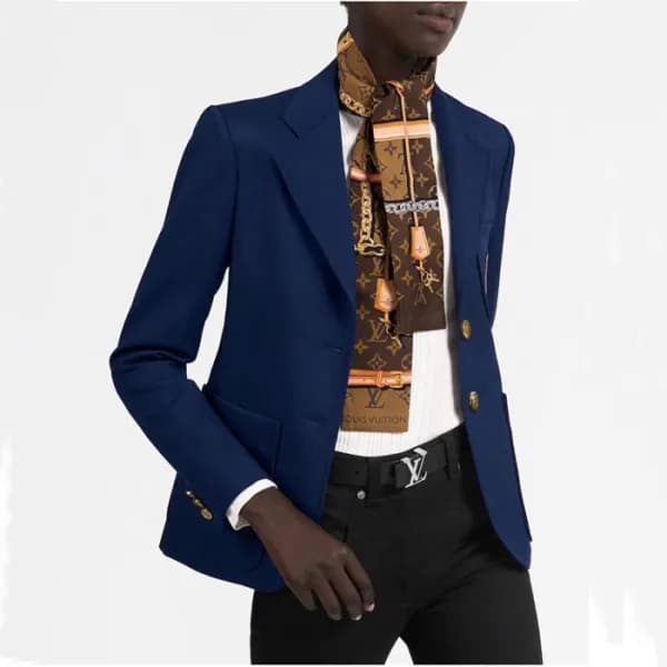 루이비통 남/녀 브라운 미차 - Louis vuitton Unisex Brown Scarf… - 1