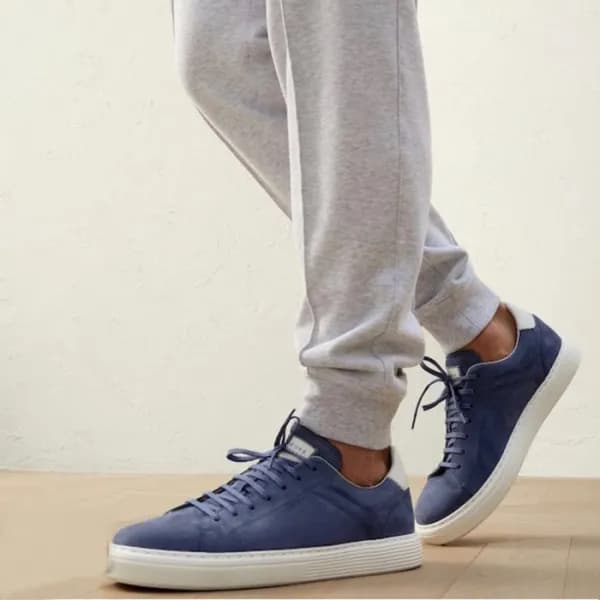 브루넬로쿠치넬리 남성 네이비 스니커즈 - Brunello Cucinelli Mens Nav… - 1