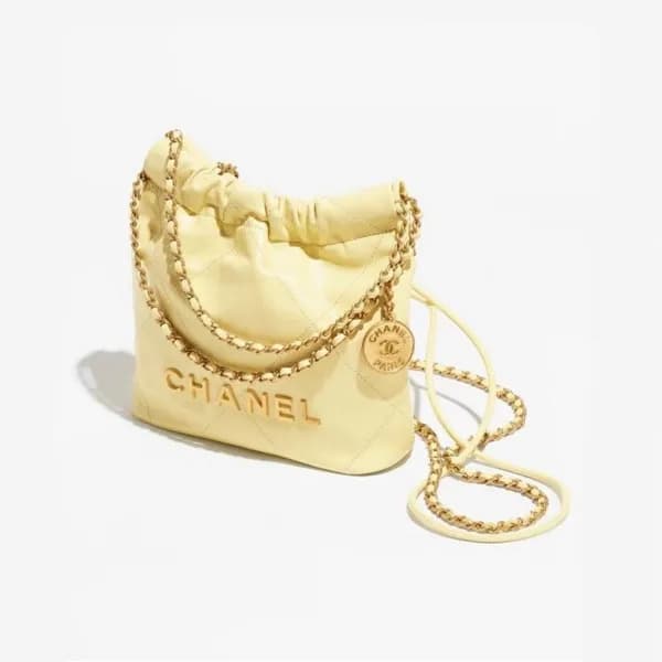 샤넬 여성 옐로우 23s 크로스백 - Chanel Womens Yellow Cross Ba… - 1
