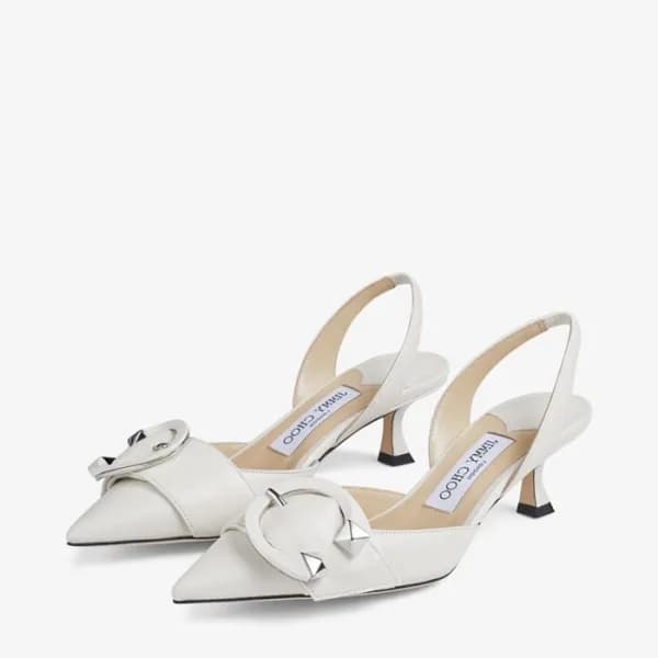 지미츄 여성 화이트 샌들 - Jimmy Choo Womens White Sandals - … - 1