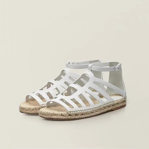 에르메스 여성 화이트 샌들 - Hermes Womens White Sandals - he2… - 1