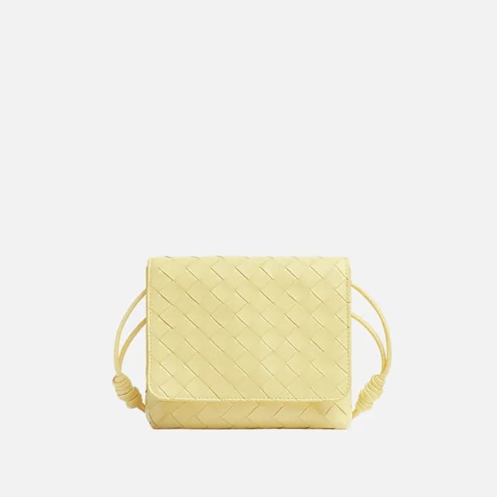보테가 여성 미니 인트레치아토 크로스바디 백 【매장-350만원대】 - Bottega Ven… - 1