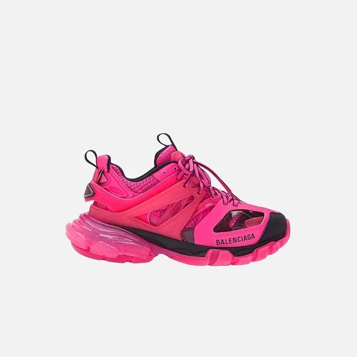 발렌시아가 남/녀 트랙 핑크 스니커즈 【매장-150만원대】 - Balenciaga Unis… - 1