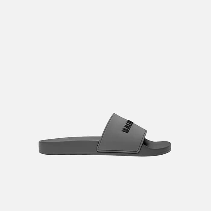 발렌시아가 남성 챠콜 풀 슬라이드 샌들 【매장-80만원대】 - Balenciaga Mens… - 1