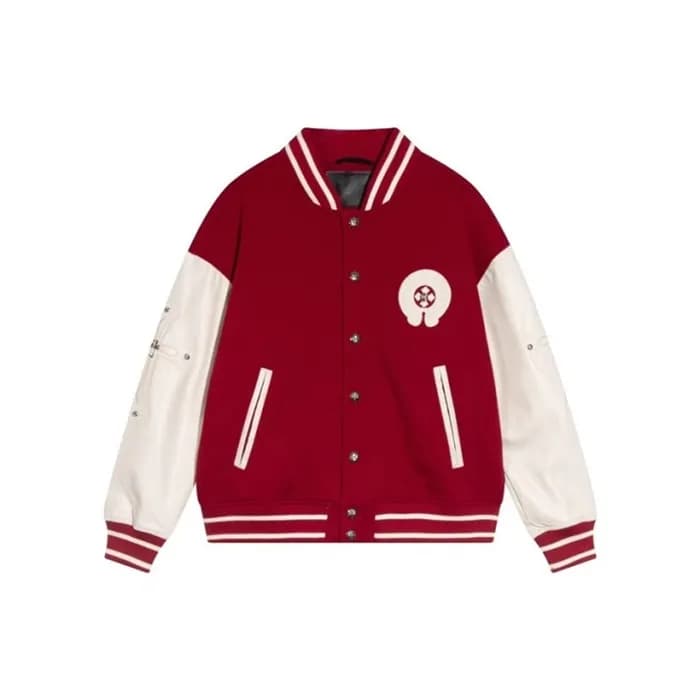 크롬하츠 남성 레드 자켓 - Chrom Hearts Mens Red Jackets - ch… - 1
