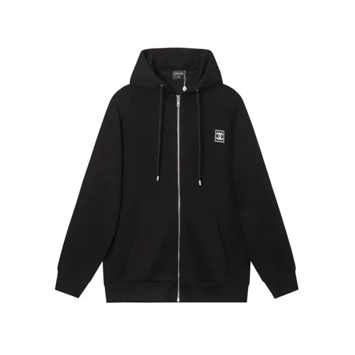 샤넬 남성 캐쥬얼 블랙 후드티 - Chanel Mens Black Hoodie - ch57… - 1