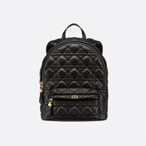 디올 여성 블랙 백팩 - Dior Womens Black Back Pack - dib454… - 1