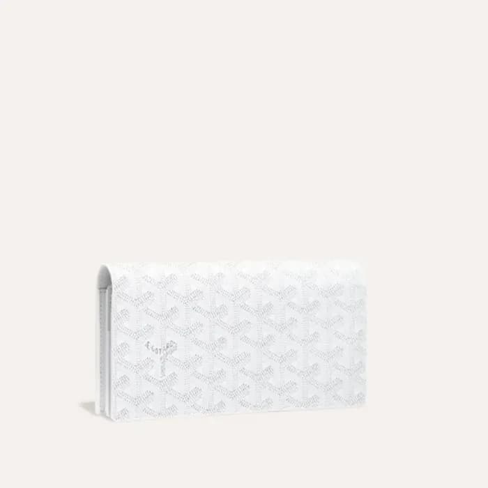 고야드 남/녀 화이트 리슐리우 지갑 - Goyard Unisex Richelieu Wall… - 1