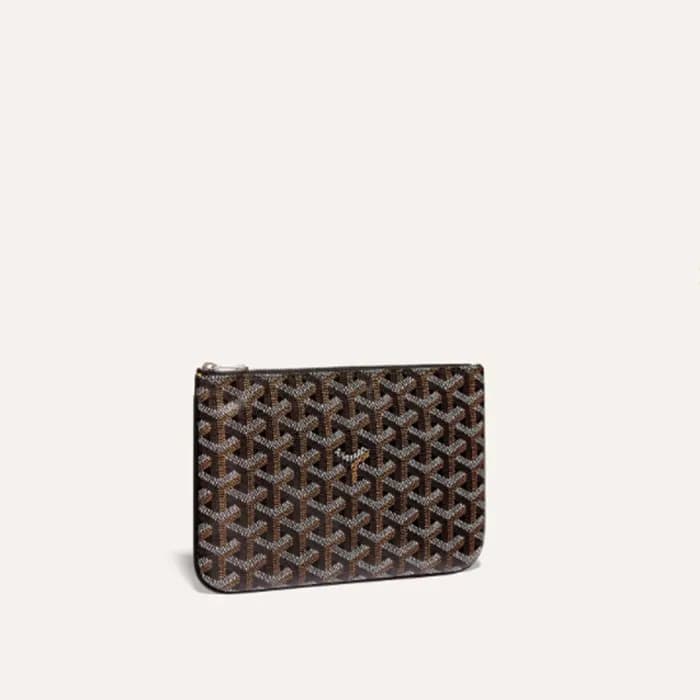 고야드 남/녀 블랙 세나 클러치 PM - Goyard Unisex Senat Clutch … - 1